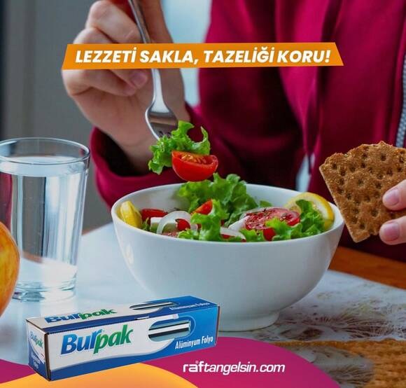 BURPAK ALÜMİNYUM FOLYO 30*50 MT