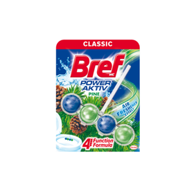 Bref - BREF POWER AKTIV TUVALET KOKUSU ÇAM 50 GR