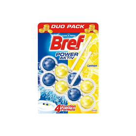 Bref - BREF POWER AKTİV KATI KOKU GİDERİCİ DUOPACK LİMON 51GR