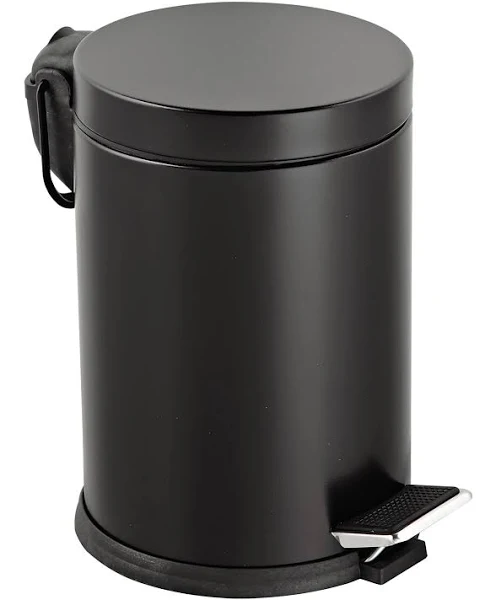 ÇÖP KOVASI METAL SİYAH PEDALLI 5 LT