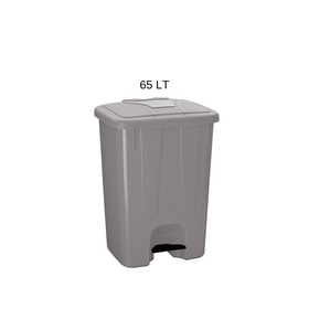 Diğer - ÇÖP KOVASI PEDALLI KÖŞELİ NO:4 65 LT
