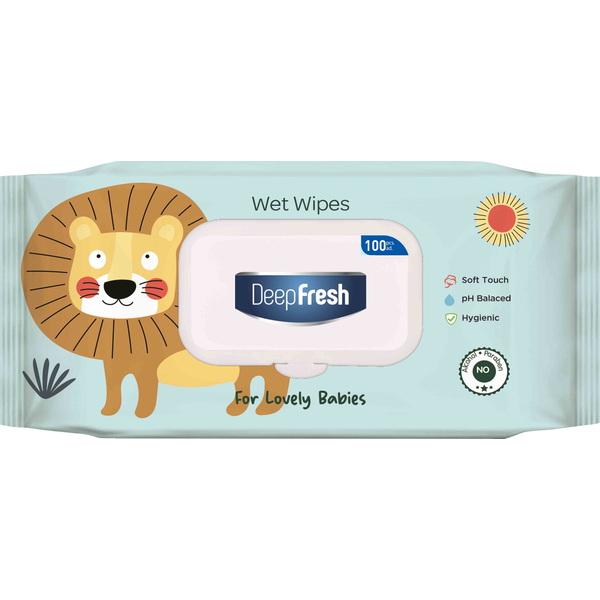  - DEEPFRESH ISLAK HAVLU 100LÜ