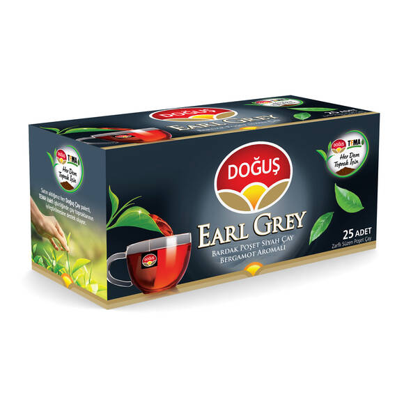 DOĞUŞ EARLY GREY POŞET ÇAY 25 Lİ* 2gr