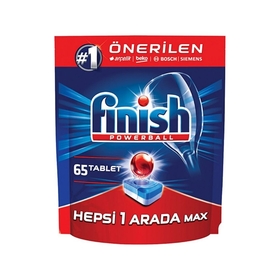Finish - FINISH HEPSİ BİR ARADA MAX BULAŞIK MAKİNASI TABLETİ 65 Lİ