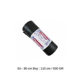 Floppy - FLOPPY ÇÖP TORBASI JUMBO 80*110 500 GR SİYAH