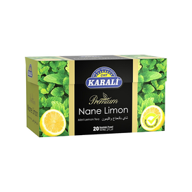 Karali - KARALİ PREMİUM BİTKİ ÇAYI NANE LİMON 2 GR 20'Lİ