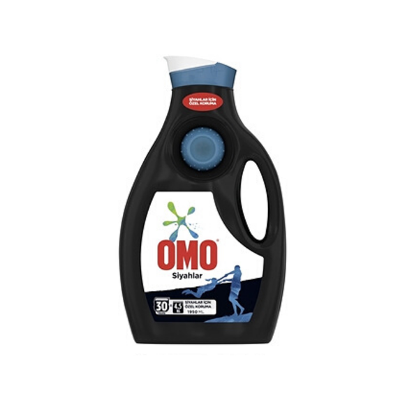OMO SIVI ÇAMAŞIR DETERJANI SİYAH 1650 ML
