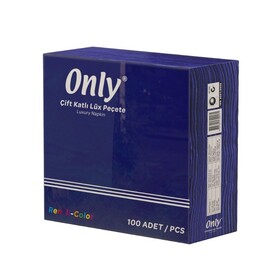  - ONLY PEÇETE 40*40 (1/4) LACİVERT *12