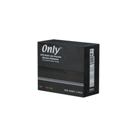 Only - ONLY PEÇETE 33*33 (1/8) SİYAH *12