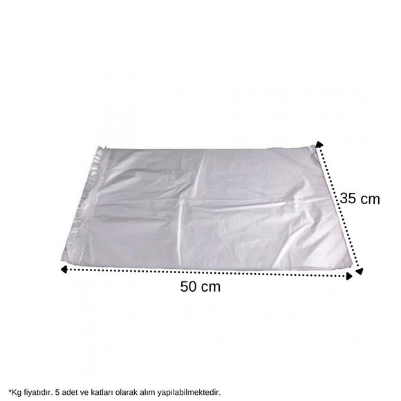 POŞET PLAST 35 CM*50 CM KG