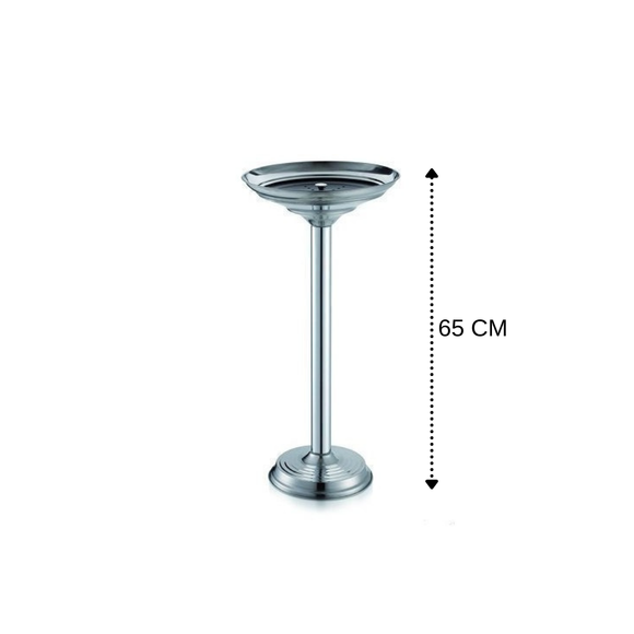 ŞAMPANYA KÜLLÜK 65 CM KROM