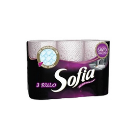 Sofia - SOFİA KAĞIT BANYO HAVLUSU 3'LÜ
