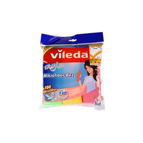 Vileda - VİLEDA STYLE MİKROFİBER BEZ 3'LÜ