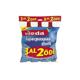 Vileda - VİLEDA SÜPER PASPAS 3 AL 2 ÖDE 3'LÜ